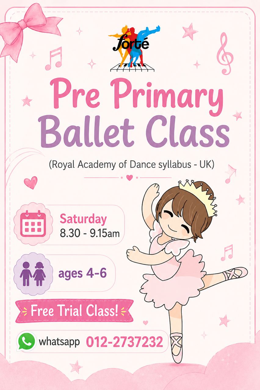 Forte Performing Arts - Pre Primary Ballet